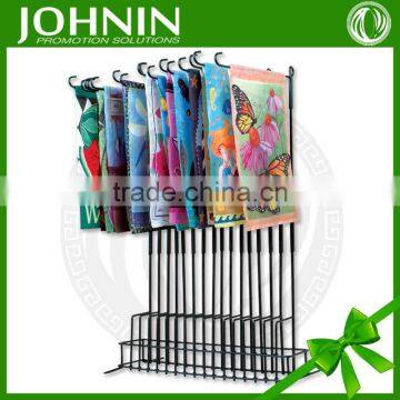 blocker polyester custom logo seasonal digital printing garden flag