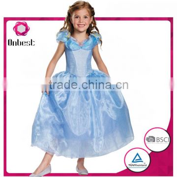 Onbest Princess Belle movie mascot costume kids cosplay princess dress