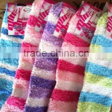 Lady's Microfiber Socks for winter Warm socks Long sock