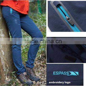 2017 BSCI Hot Sale Wholesales Women's Woven Long Hiking&Climbing Pants Sportswear photo-6