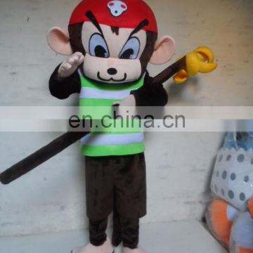 Hot!! high quality CE custom Monkey King mascot costume ,cartoon mascot costumes