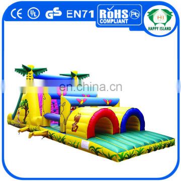 Hot sale sport tunnel inflatable obstacle game for sale