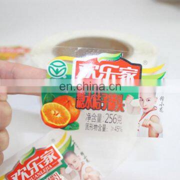 Custom Canned Fruit Adhesive Paper Label Sticker With Customized Printing photo-4