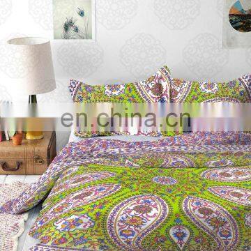 Hippie Indian Mandala Doona Cover Ethnic Quilt Duvet Cover Blanket With Pillow Cover Art