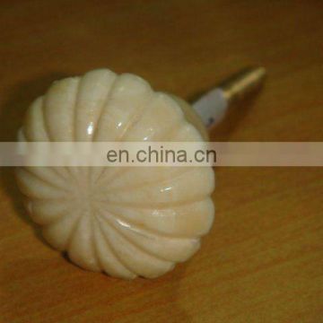 Bone Round Door Knob