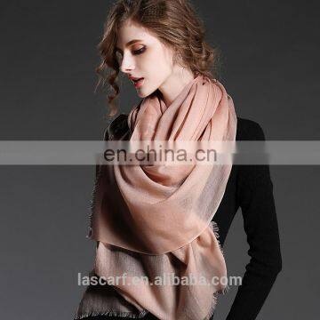 Soild Color Wool Scarf for Women in Winter Red photo-2