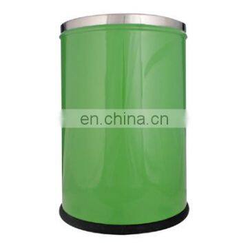 Plain Open Dustbin Stainless Steel