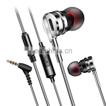 Right HIFI Zinc alloy Powerful Bass Sound earphone mobile accessories