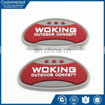 China Factory Custom 3d Rubber Patch Logo photo-3