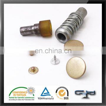 flat shank button rivet with button dies