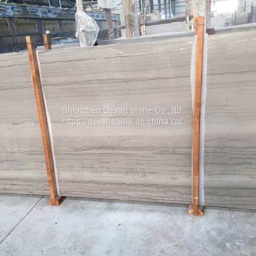 Athens Grey Wood Marble Flooring Tiles photo-4