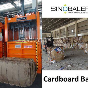 Cardboard Balers Machine in Cardboard Recycling