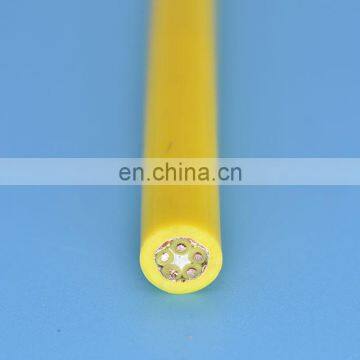 Kevlar reinforced screened cable anti-twist flexible cable stranded wire