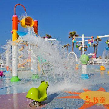 Fiberglass Water Attractions Amall Water Spray Park for Resort