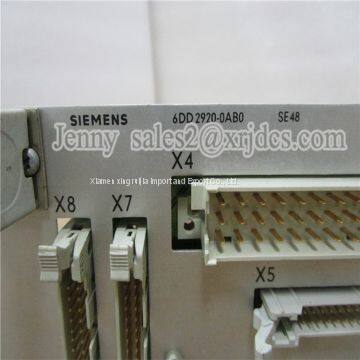 Hot Sale New In Stock SIEMENS 6DD2920-0AB0 PLC DCS