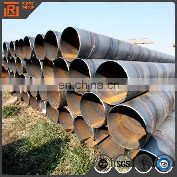12 Inch Diameter Carbon Steel Pipe, OD 327 mm Helical Seam Pipe, API 5L Certificate Spiral Steel Tube Size