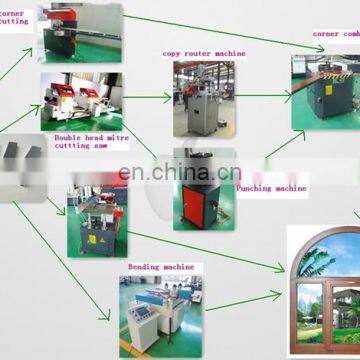 Copy Router Milling Aluminum Window Fabrication Machine