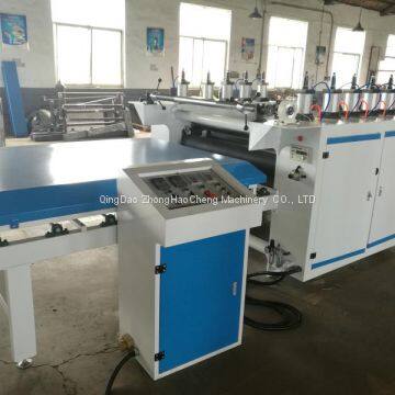 PVC Film Paper Sticking Lamianting Wrapping Machine for MDF Boar WPC Board photo-4