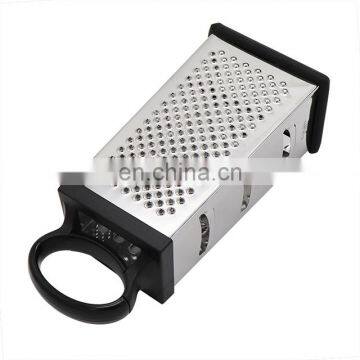 Hot Sale 4 Sides Stainless Steel Professional Kitchen Grater for Cheese Vegetables and Ginger photo-3
