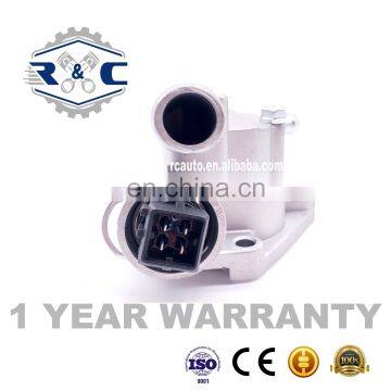 R&C High Quality Metal Cooling Thermostat Housing 1106100Q0D 1106100Q0M Hose Connector for Renault Auto Water Coolant Flange