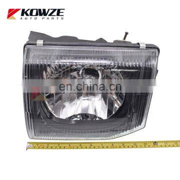 Headlamp Body Headlight House For Mitsubishi Pajero Montero 2 II V31 V33 1990-2000 Rubber Surface MR387533 MR387537