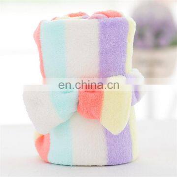 Cute Baby Swaddle Blanket Pretty Plush Animal Soft Polar Coral Fleece Baby Blanket photo-3