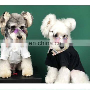 Суммерный тонкий футболка для собак, поло-рубашка для питомцев, одежда для питомцев Корги, Тедди, Шнауцера, Померанца photo-2