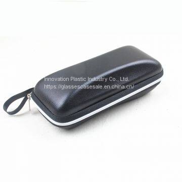 Large-sized Sports Sunglasses Case; Creative Zippered Myopic Eyewear Case