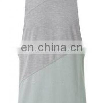 Wholesale Custom Logo Gym Fitness Hooded 3panels Drop Armhole Cotton Men Tank Top photo-6