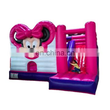 Children blow up mickey movable mouse bounce house for sale