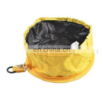 Wholesale Manufacturer New Design Oxford Waterproof Collapsible Travel Dog Bowl