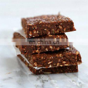 Commercial type automatic energy bar making machine no bake energy bar forming machine