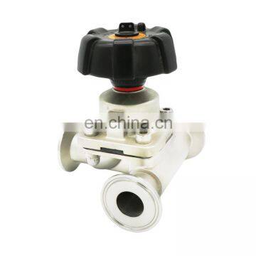 SS316 Sanitary Zero Dead Leg T Type Diaphragm Valve for Pharmaceutics photo-2