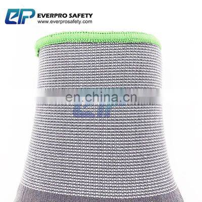 15 Gauge Spandex Nylon Touch Screen Micro Foam Nitrile Coated Gloves With Dotted photo-4