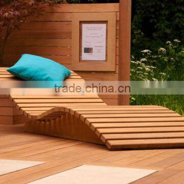 MODERN GARDEN FURNITURE - wooden outdoor furniture - sun lounger - wood outdoor furniture