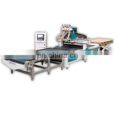 High Quality Wood Cabinet Design ATC Nesting CNC Router Machine for Wood Furniture Manufacturers