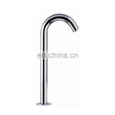 Long neck auto sensor automatic touch on touch off faucet