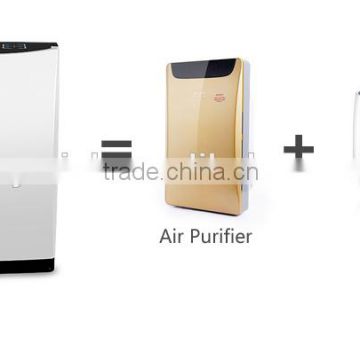 wholesale home activated carbon air purifier with air humidifier and aroma diffuser