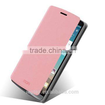 MOFi Brand RUI Series PU Leather Flip Phone Cases Cover for LG G3, TPU Back Cover for LG G3 photo-5