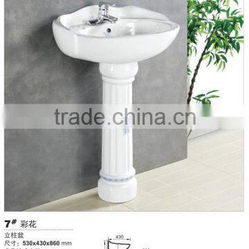 Economical Bathroom Ceramic Basin With Decor Quality Choice