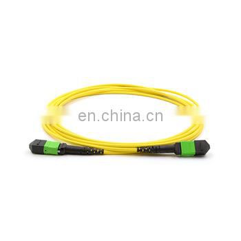 G657 35 meter optic fiber patch cord MPO/MPT MPO-MPO  SM 9/125um G.657A1 Trunk Cable  Polarity A/ B Type A/B