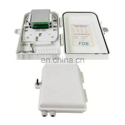 16 Cores Fiber Distribution Box  FDB PC/ABS FTTH Fiber Optic Terminal Box