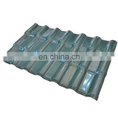 Spanish insulation 3 layers ASA synthetic resin roofing pvc roof tile price