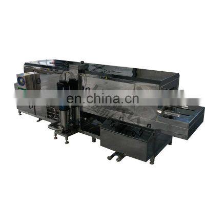 Stainless steel fully automatic tray washer basket crates washing machine electric tray washing machinery