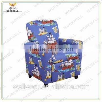 WorkWell Classical PU Fabric Children Recliner Sofa Kids Sofa Cs-05 photo-2