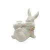 Diy 2020 Easter Gift Rabbit Ceramic Bunny Arts Decorating Painted and Crafts Figure Supplies for Kids