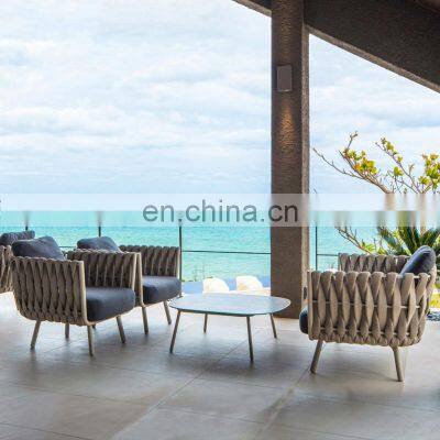Outdoor Wicker Sofa Set Furniture Courtyard Leisure Sofa Sets
