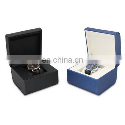 Hot Sale Custom Logo PU Leather Single Slot Watch Storage Box With Good Price photo-3