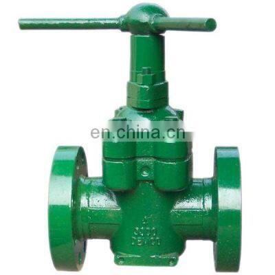 API 6A DM Mud Gate Valve,4 Inch 3M Flanged Type Mud Valve