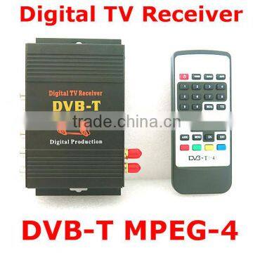 Car Factory HD 140-190KM/H 2 Tuner Car DVB-T MPEG-4,HD 140-190KM/H Digital TV Receiver DVB-T,DVB-T Set Top Box,DVB-T Dual Tuner photo-4